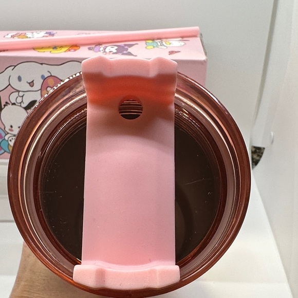 Hello Kitty Pink Tumbler with Cute Characters - Picture 2 of 5